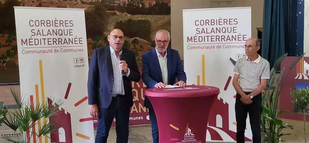 Discours du Pr&eacute;sident du Sydetom66 Bruno Valiente