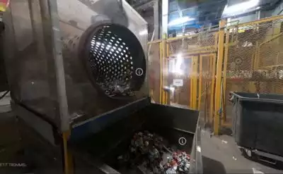 Tri des emballages en aluminium 