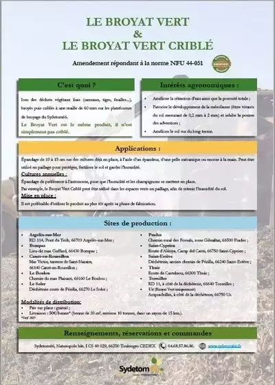 Sydetom66 - Plaquette amendements organiques