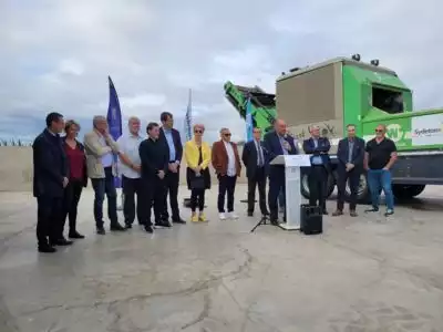 Sydetom66 : Inauguration Plateforme de Déchets Végétaux de Torreilles
