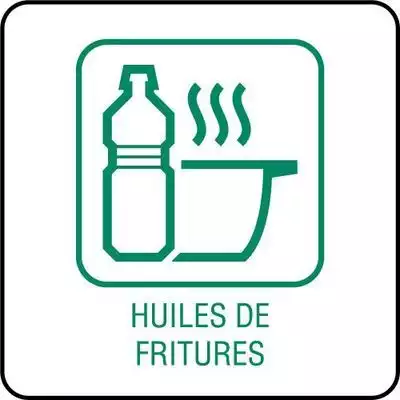 Picto déchèterie - Huile de friture