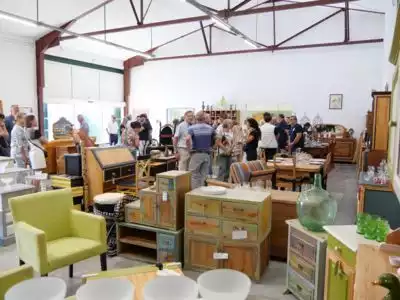 Espace de vente de la Recyclerie d'Elne