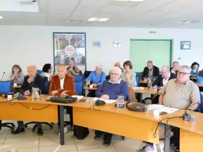 Comité Syndical du Sydetom66 - Roger Ferrer, Fernand Roig, Joseph Silvestre, Patrick Casadevall