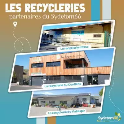 Les recycleries partenaires du Sydetom66