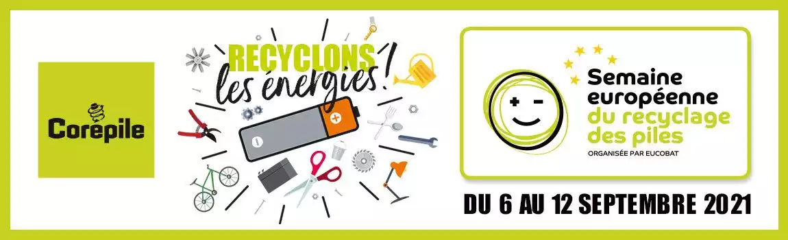 Semaine Européenne du Recyclage des Piles