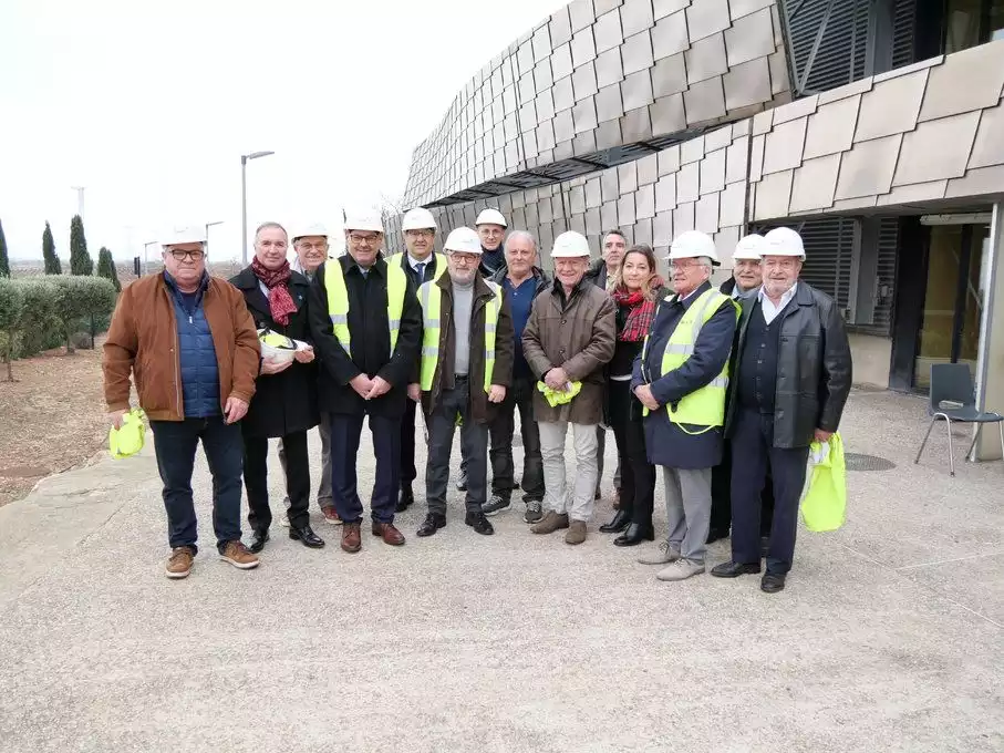 Visite du Préfet M. Thierry BONNIER sur le site Arc Iris du Sydetom66