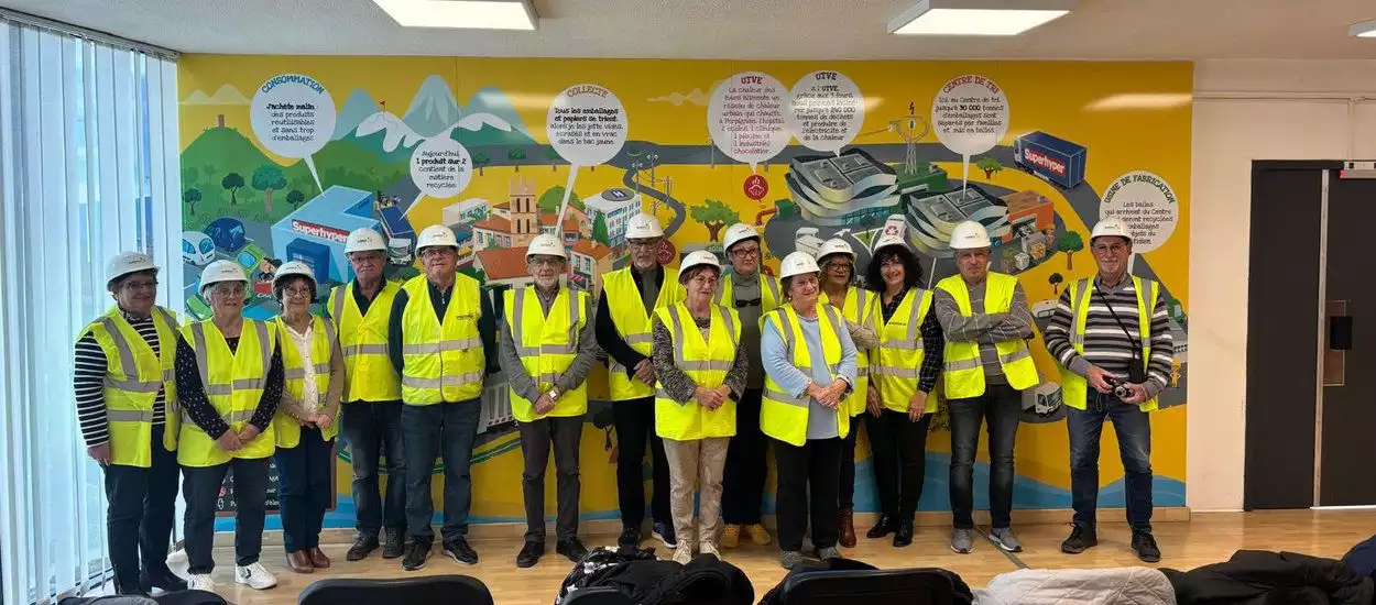Visite du Centre de tri et de l’Unité de Valorisation Energétique du Sydetom66