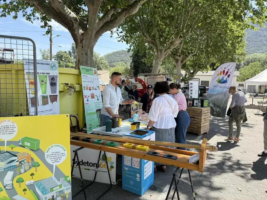 Les Ambassadeurs Du Tri du Sydetom66 à l’Eco Festiv’Arles 2025