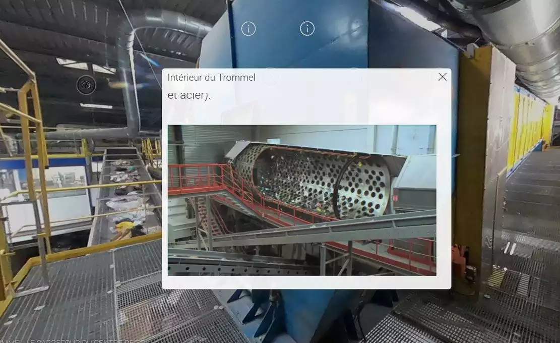 NOUVEAU - Visite virtuelle en 360° du centre de tri du Sydetom66.
